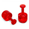 Anson PDR 7mm Dead on Dead Center red glue tabs for precise paintless dent repair finishing work.