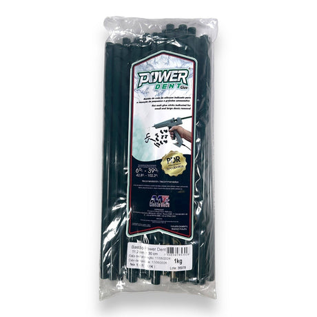 Anson PDR Brazilian Green Hot Glue sticks for mid-temperature dent removal. 1kg pack.