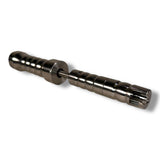Anson PDR stainless steel slide hammer for cold glue dent removal, with ribbed handle and interchangeable tabs.