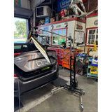 Anson PDR DNE KRAKEN Full Edition light stand for paintless dent repair, with adjustable arms and wheels.