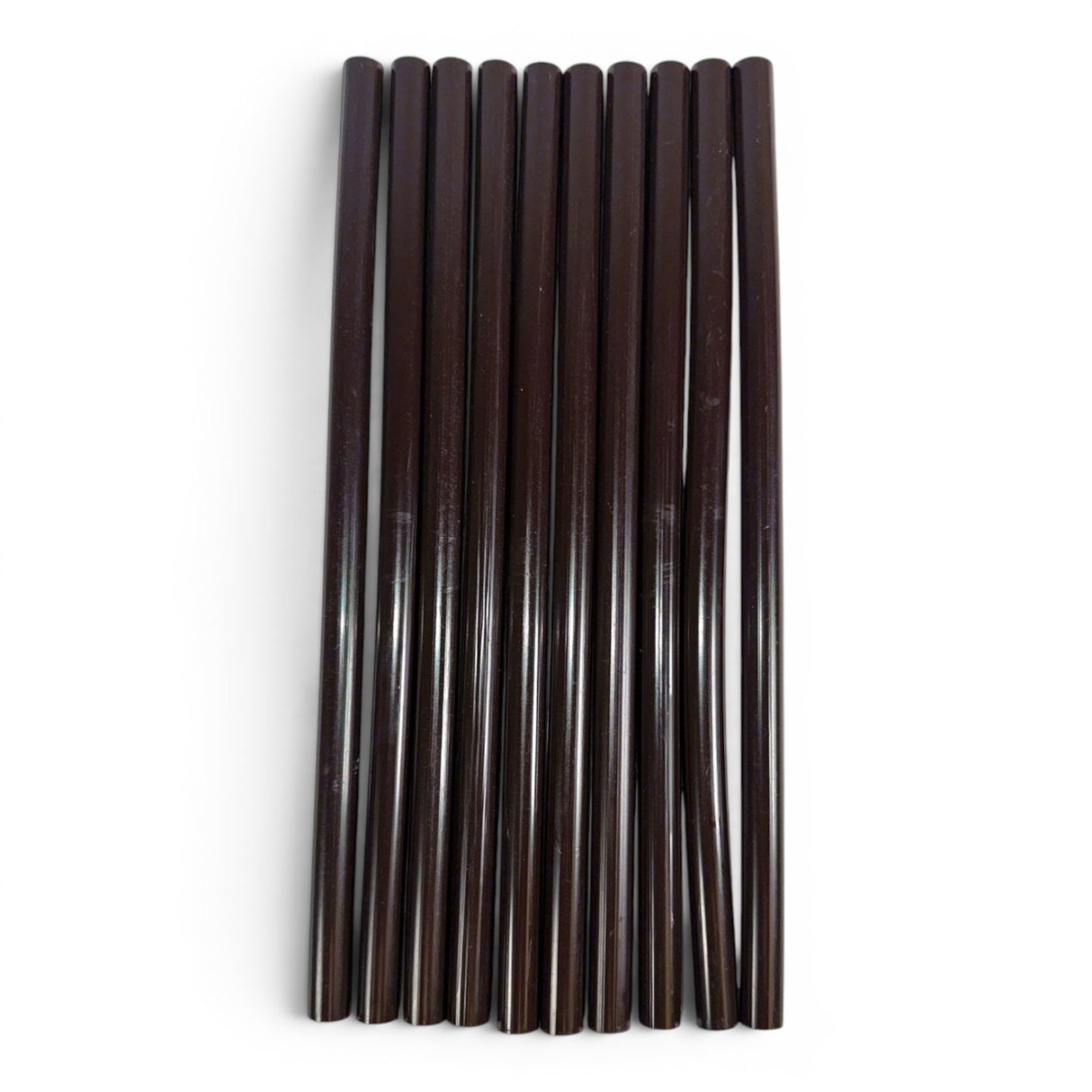 Anson PDR Dent Gents Chocolate Thunder hot glue sticks, brown, 10 count. High-strength adhesive for PDR.