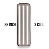 Anson PDR Elimadent 38 inch X-Factor PDR light with 3 cool LED panels and a protective black rubber edge.
