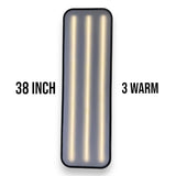 Anson PDR Elimadent 38 inch X-Factor PDR light with 3 warm LED strips and a protective rubber band.