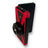 Anson PDR Elimadent X-Factor Flip Light with red and black housing, featuring adjustable LED lights and magnetic backing.