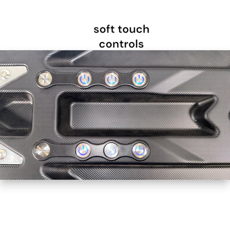 Anson PDR Elimadent X-Factor 38 inch PDR light with soft touch illuminated power buttons and textured housing.