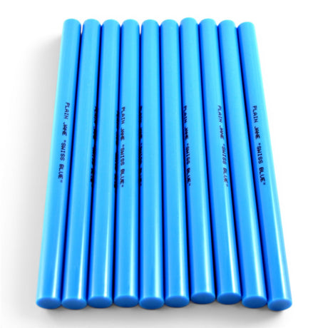 Anson PDR Plain Jane Swiss Blue PDR glue sticks for cool weather dent repair. Plain Jane PDR imported.