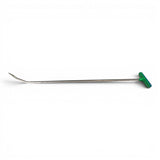 Anson PDR Tequila Tools Double Shot fixed handle PDR rod with stainless steel shaft and green T-handle.