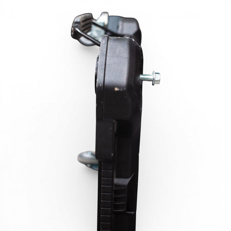 WQ black metal Packout Glideator caster upgrade kit with bolt-on mounting blocks for improved stability.