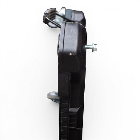 WQ black metal Packout Glideator caster upgrade kit with bolt-on mounting blocks for improved stability.