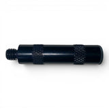 Anson PDR black aluminum 2-inch extension tip with knurled grip and threaded end.
