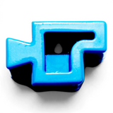 Anson PDR Ballistic Blue Dolly tool for paintless dent repair with a bright blue finish