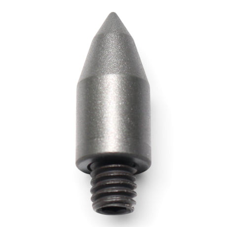 Anson PDR Dead Dent Tools Ballistic dual angle knockdown tip in grey metal for paintless dent repair