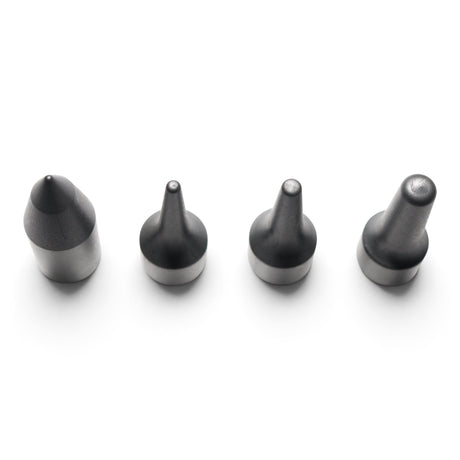Anson PDR Dead Dent Tools 4-piece ballistic knockdown tip set featuring varied precision shapes for PDR work.