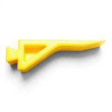 Anson PDR Banana Clip yellow straight edge tool for PDR repair and panel wedging