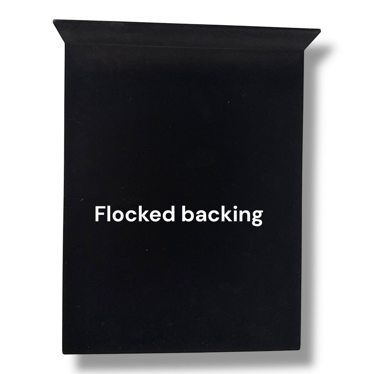 Anson PDR black polycarbonate window guard with a wide lip and flocked backing for paintless dent repair