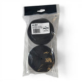 Anson PDR 3.5-inch black micro waffle foam polishing pads in a two-pack plastic retail bag.
