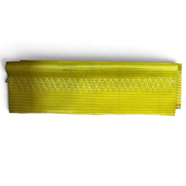 Anson PDR Black Plague yellow edge strap featuring reinforced white stitching on durable nylon webbing for paintless dent repair.
