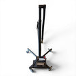 Anson PDR BLE Light Stand with black aluminum frame, adjustable boom, and heavy-duty locking wheels for PDR lighting.