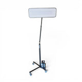 Anson PDR BLE Light Stand with adjustable boom, battery tray, and heavy-duty wheels for professional lighting setups.