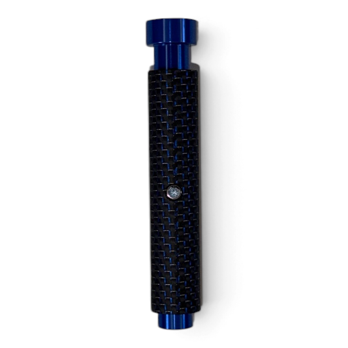 Anson PDR Dent Vision ShockBlocker X4 blue carbon fiber knockdown tool with magnetic sides for dent repair