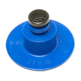 Anson PDR Dead Center SuperTab blue glue tab with a 21mm smooth face and threaded Stafast system for dent repair
