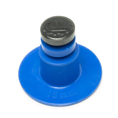 Anson PDR Dead Center SuperTab blue glue tab with a threaded Stafast system for professional paintless dent repair.