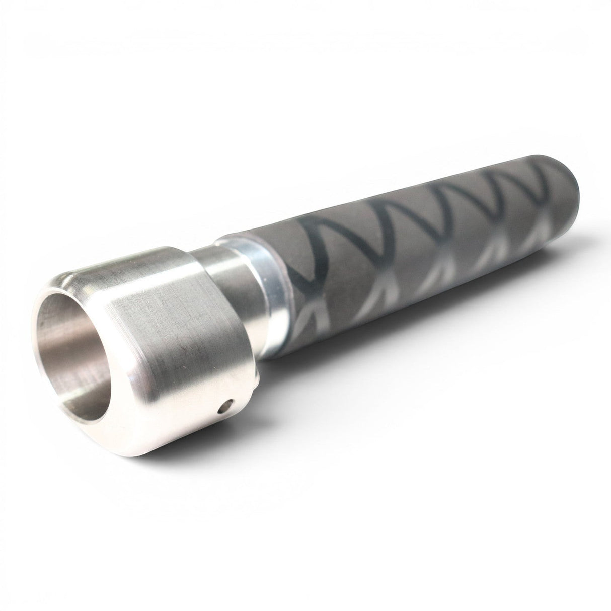 Anson PDR TEQUILA TOOLS CABALLERO 1 HUB SET with tactical inline handle, silver metal and textured black grip.