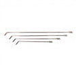 Anson PDR TEQUILA TOOLS CABALLERO 1 HUB SET, a set of 4 metal PDR rods with single pick blade tips and single bends.
