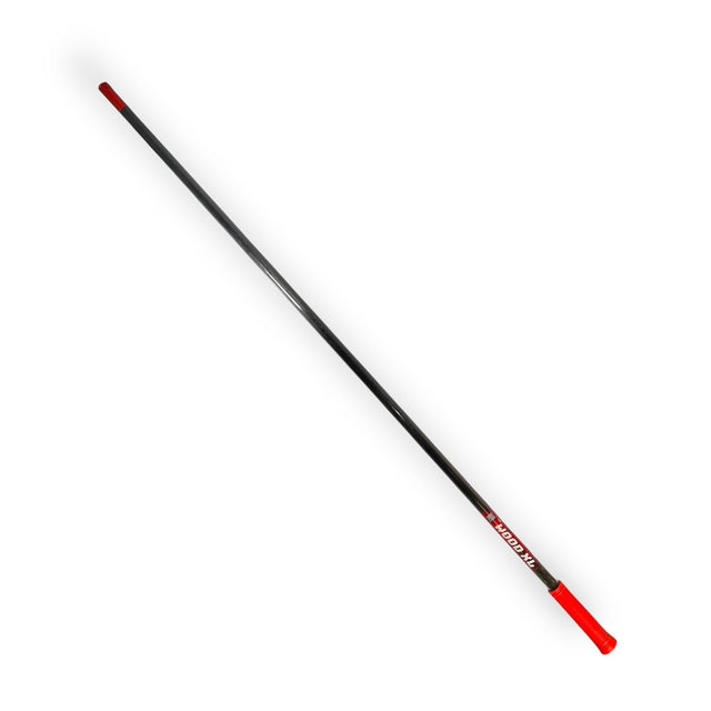 Anson PDR Dead Dent Tools The Wood XL 62-inch carbon fiber hail rod with a red comfort grip handle.