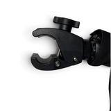 Anson PDR The Claw heat gun mount featuring a black adjustable clamp and suction cup for paintless dent repair.