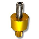 Anson PDR Dent Vision 2 Face cold glue tab adaptor with 5/16-18 and M6 threaded ends for PDR slide hammers.