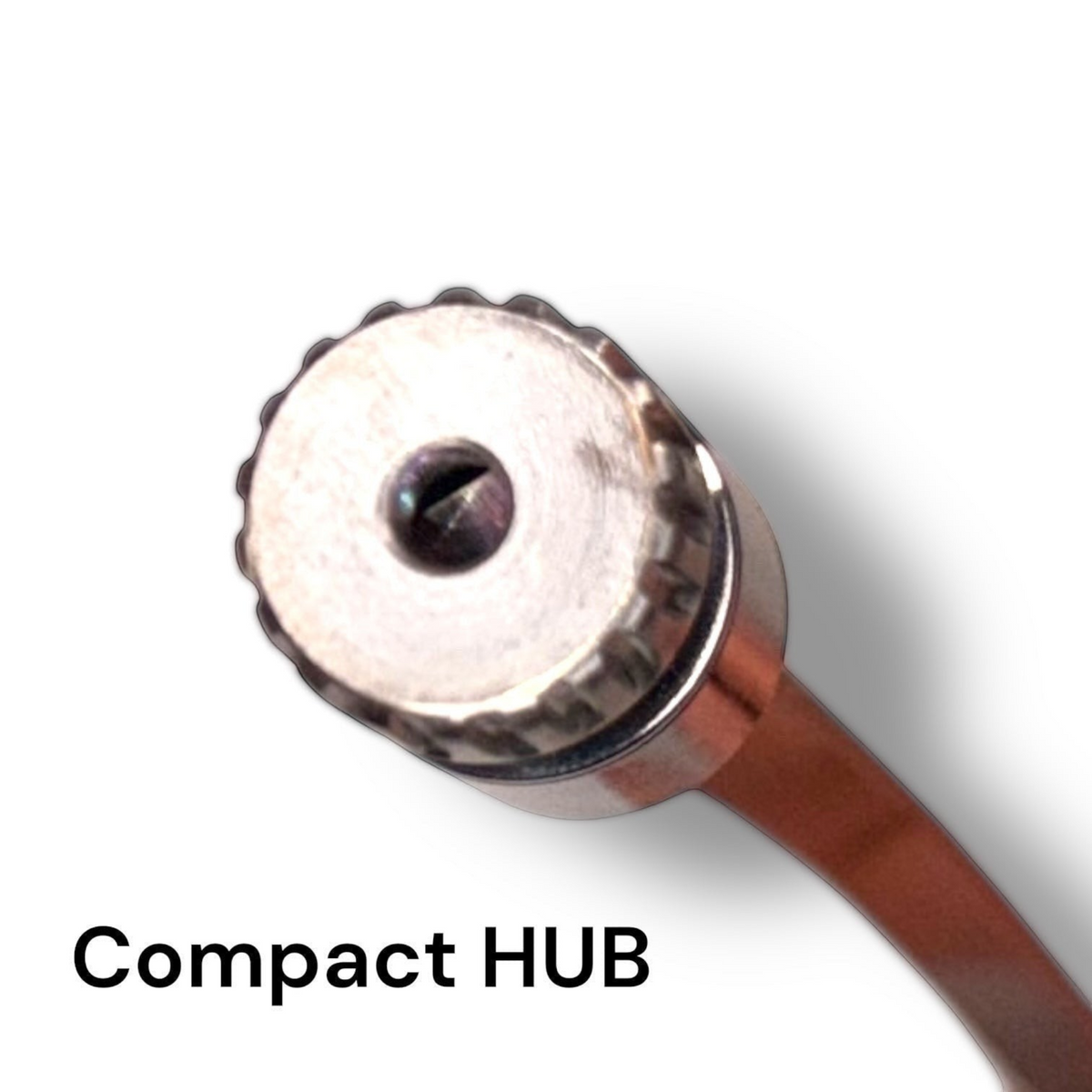 Anson PDR Compact HUB Tequila Tools Door Lord stainless steel tool tip with a textured edge for PDR applications.