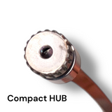 Anson PDR Compact HUB Tequila Tools Door Lord stainless steel tool tip with a textured edge for PDR applications.