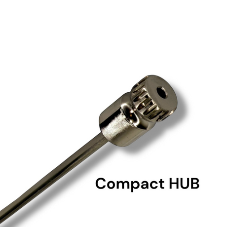 Anson PDR Tequila Tools Compact HUB stainless steel door tool with a shaved BB tip for precision PDR work.