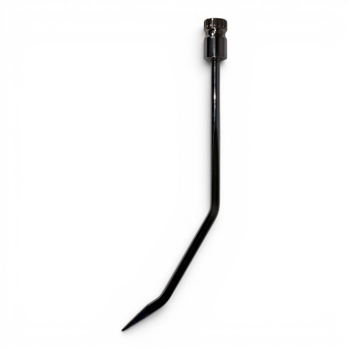 Anson PDR COMPACT HUB Double Picks tool with a double bend and pinpoint tip for tight spaces. Black metal.