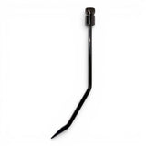Anson PDR COMPACT HUB Double Picks tool with a double bend and pinpoint tip for tight spaces. Black metal.