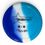 Anson PDR DB Dent tools 30g cold glue tub in a blue and white swirl container for automotive dent repair.