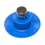 Anson PDR Dead Center SuperTab 24mm blue glue tab with threaded Stafast system for paintless dent repair