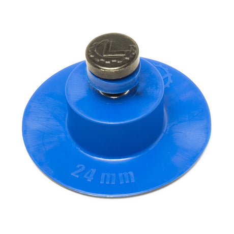 Anson PDR Dead Center SuperTab 24mm blue glue tab with threaded Stafast system for paintless dent repair