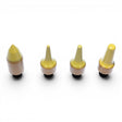 Anson PDR Dead Dent Tools Match Grade TIP SET 2, four non-marring knockdown tips in yellow and tan.