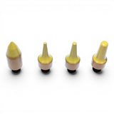 Anson PDR Dead Dent Tools Match Grade TIP SET 2, four non-marring knockdown tips in yellow and tan.