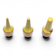 Anson PDR Dead Dent Tools Match Grade TIP SET - three non-marring knockdown tips in yellow and tan.