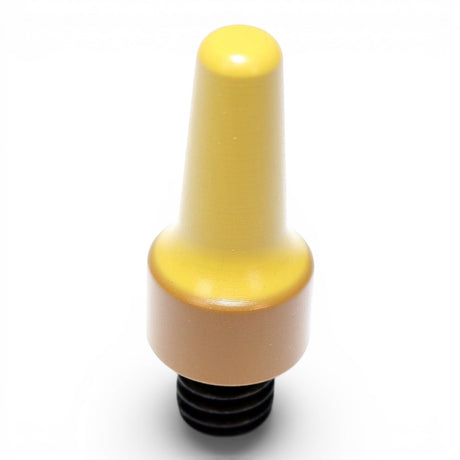 Anson PDR Dead Dent Tools Match Grade Silencer knockdown tip, yellow and tan
