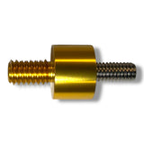 Anson PDR Dent Vision 2 Face cold glue tab adaptor with gold and silver threaded ends for slide hammers