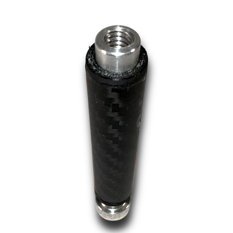 Anson PDR Dent Vision ShockBlocker knockdown tool with a black carbon fiber sleeve and aluminum threaded tip