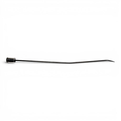 Anson PDR black metal door handle tool with pistol grip and sharp tip for tight spots.
