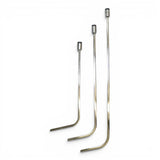Anson PDR Tequila Tools Door Lord blade Hub Set with End Game Handle, three metal rods of varying lengths with curved tips.