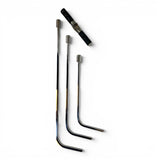 Anson PDR Door Lord Blade Hub tool set with tactical T-handle. Includes three metal rods of varying lengths with bent tips and a black tactical T-handle.