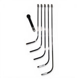 Anson PDR Door Lord compact hub set with five chrome bladed tools and a black handle for precision dent repair.