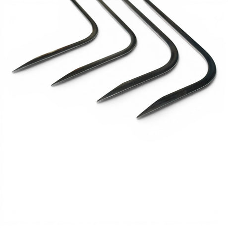 Anson PDR Tequila Tools Door Lord Sharp Hub set of four black metal PDR rods with sharp tips for precise pushes on steel.